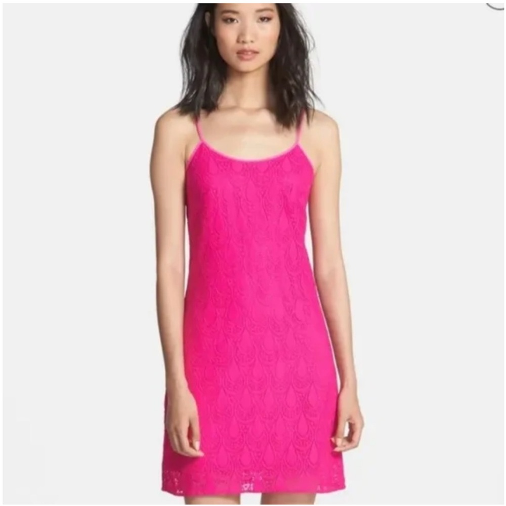 Lilly Pulitzer Pink Lace Dress